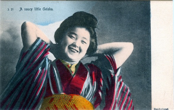 the smiling geisha